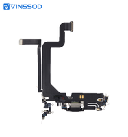 Kabel Fleksibel Port Pengisian Daya Berkualitas Tinggi untuk iPhone 14 14 Plus 14 Pro 14 Pro Max Konektor Dock Pengganti Pengisian Daya Seri Lengkap