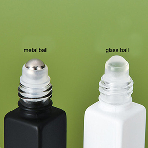 LingKa Multifunctional Glass Spray Bottles Matte Black Tall Roller Gold Cap Refillable Perfume Sealing China Skin Care Serum <b>Box</b> - Product Image 1