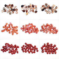 Pierres Précieuses Naturelles Personnalisées Grenat Améthyste Olivine Apatite Citrine Topaze, Cabochons et Taille Ovale, Travail Manuel DIY