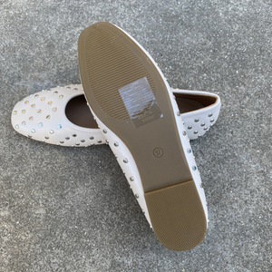 Women's <strong>Flat</strong> Shoes Fashionable Rivets Classic Causal <strong>Flats</strong> - Product Image 6