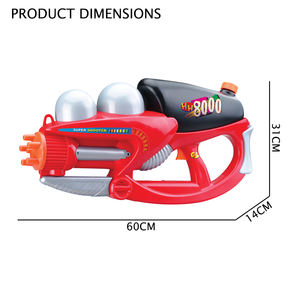 जैको खिलौने 2000 ml बड़े बच्चों पानी बंदूक खिलौना 8000 उच्च दबाव प्लास्टिक बंदूक पानी - Product Image 4