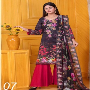 Robes brodées en tissu de gazon, falama pakistan/ghana kameez - Product Image 4