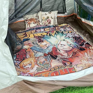 Tùy Chỉnh Phim Hoạt Hình Hoạt Hình Dệt Ném Mền-Thoáng Khí Tất Cả Các Mùa Thiết Kế Cho Hoodies Áo Len Hoặc Trang Trí Nội Thất - Product Image 2