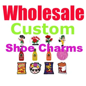 New Middle East Shoe Charms Pvc Charms Snacks Wholesale Accessories Shoe Decorations With Shoe
