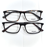 Montures de lunettes optiques classiques haut de gamme en acétate pour hommes et femmes, vente en gros par le fabricant