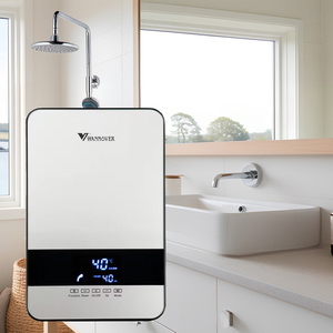 <span class=keywords><strong>Calentador</strong></span> de Agua Instantáneo Eléctrico Termostático sin Tanque para Uso en Hoteles y Hogares con Pantalla LED, Carcasa de Plástico, Ahorro de Energía - Product Image 4