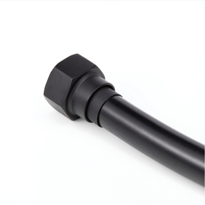 2019 عالية الجودة حماية الانفجار الحمام ماكينة تصنيع خراطيم رشاشات الاستحمام من البولي فينيل كلوريد 1/2 السباكة مرنة البلاستيك الأسود لينة دش خرطوم - Product Image 3