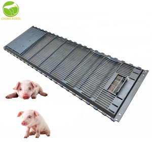 Plancher en fonte durable pour fumier <span class=keywords><strong>de</strong></span> porc destiné aux fermes d'élevage et aux truies, neuf et d'<span class=keywords><strong>occasion</strong></span>, fabriqué en acier et en métal - Product Image 3