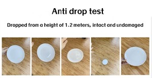 Biểu tượng tùy chỉnh Durable Trắng melamine món ăn Vòng <span class=keywords><strong>Dinner</strong></span> tấm sản xuất tại Trung Quốc - Product Image 2