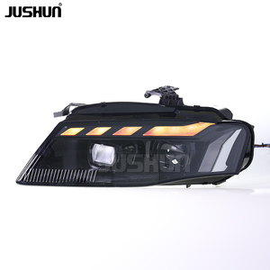 Ensemble de phares pour système d'éclairage automobile JUSHUN pour <span class=keywords><strong>Audi</strong></span> <span class=keywords><strong>A4</strong></span> 2008-2012 Nouveaux phares LED Style RS Plug and Play - Product Image 4