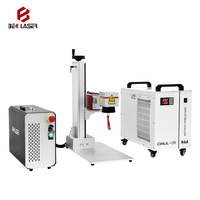 Machine de marquage et de gravure laser UV portable 3W/5W/10W pour plastique, verre, carte de circuit imprimé, acrylique, cuir, papier, gravure et découpe