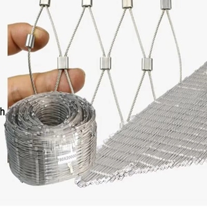 Rete di Sicurezza per Balconi X Tend - Rete in Acciaio Inox SS304/316 con Fili <span class=keywords><strong>da</strong></span> 1,5mm, Resistente e Anticaduta per Abitazioni - Product Image 6