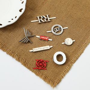 Fashion Brand <b>Metal</b> Label Anodized Color <b>Metal</b> Nameplate Custom Logo <b>Metal</b> Tag for Handbag & <b>Wallet</b> - Product Image 2