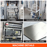Machine d'emballage entièrement automatique multi-voies pour sachets stick à scellage arrière, pour sauces à base d'huile comestible et liquides (huile d'olive)