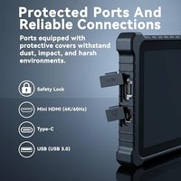 Tableta Robusta de 10.1 Pulgadas con Windows 11 Pro, Intel N5100, 8 GB + 256 GB, Batería de 8000 mAh, Resistente al Agua IP67, PC Industrial para Trabajo en Exteriores