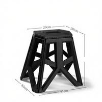 Tabouret de moto pliable multifonctionnel portable en PP, support pour véhicule tout-terrain