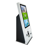 Kiosque LCD 2026 15.6 21 24 27 32 pouces, meilleures ventes, livraison rapide, reconnaissance faciale, paiement, commande multi-touch, scanner de codes-barres