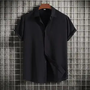 Chaoqi Groothandel Hoge Kwaliteit Afdrukken Hawaii Strandshirt Custom Katoen Jeugd Man Shirt 2024 Heren Hawaii Shirts