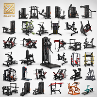 ZY - Equipos de Gimnasio Comerciales, Máquinas de Entrenamiento de Fuerza con Carga de Placas, Equipos de Fitness Selectorizados, Proveedor de Fábrica OEM ODM