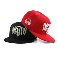 Gorra Snapback Vintage de 5 Paneles con Bordado 3D de Dos Tonos para Hombre, Gorra Plana Lisa con Visera Plana, Gorras de Hip Hop al por Mayor