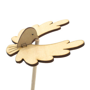 Juguete Científico de Madera Balance Bird, Kit de Experimentos de Física DIY para Niños, Modelo Educativo con Forma de Animal, Control Manual, Unisex, 7-9 Años - Product Image 5