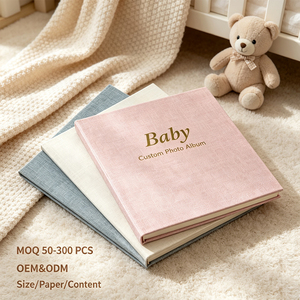 Álbum de fotos personalizado de primer año para capturar recuerdos preciosos recuerdo <span class=keywords><strong>embarazo</strong></span> bebé <span class=keywords><strong>libro</strong></span> de recuerdos para nuevos padres - Product Image 1