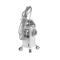 Appareil de drainage lymphatique corporel complet 4-en-1 à pression négative et rotation à 360 degrés, avec rouleau de massage sous vide rotatif à 360 degrés