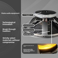 Système de sonorisation professionnel pour scène extérieure, ensemble complet avec enceintes line array haute puissance modèle F15F18, fréquence 50Hz-18kHz