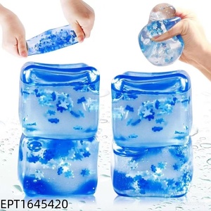 Juguete Sensorial Antiestrés EPT, Cubo <span class=keywords><strong>de</strong></span> Hielo Blandito, Medusa, Oso <span class=keywords><strong>de</strong></span> Goma, Pelota <span class=keywords><strong>de</strong></span> Agua para Niños, Adultos y Bebés - Product Image 3