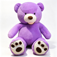 Peluche géante promotionnelle en gros, grande coque de peluche semi-finie non rembourrée pour cadeaux et jouets