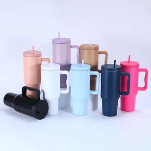Factory 40OZ Double-Layer Stainless Steel Insulated <b>Cup</b> <b>Large</b> Capacity Vacuum Ice Cream <b>Cup</b> with Handle Car <b>Cup</b> Flasks Thermoses - Product Image 2