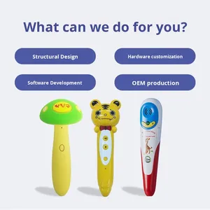 <span class=keywords><strong>Stylo</strong></span> de lecture éducatif intelligent en forme d'animal, batterie au lithium pour bébés - Matériel plastique, coffret cadeau, <span class=keywords><strong>stylo</strong></span> parlant pour enfants - Product Image 3