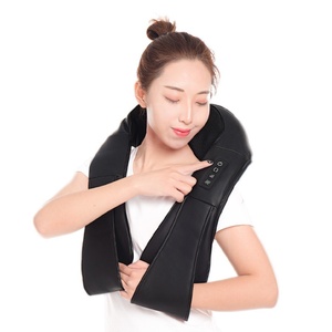 Masajeador transfronterizo tipo chal para cuello y hombros con amasamiento, calefacción e infrarrojos, enchufable, para uso doméstico y en coche, venta al por mayor - Product Image 2