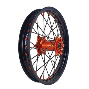 Juego de Ruedas de Motocross de 19 Pulgadas 21/18 para SXF 125 250 350 <span class=keywords><strong>450</strong></span>, Llantas de Aluminio CNC Anodizado para Motocross, <span class=keywords><strong>2003</strong></span>-2025 - Product Image 4