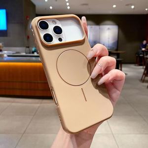 เคสโทรศัพท์ TPU รุ่นใหม่สำหรับ iPhone 17 เคสแม่เหล็กวงกลมบางเฉียบ <span class=keywords><strong>apple</strong></span> 117air เคสซิลิโคนเงา 17 Pro แบบเต็มตัว - Product Image 1