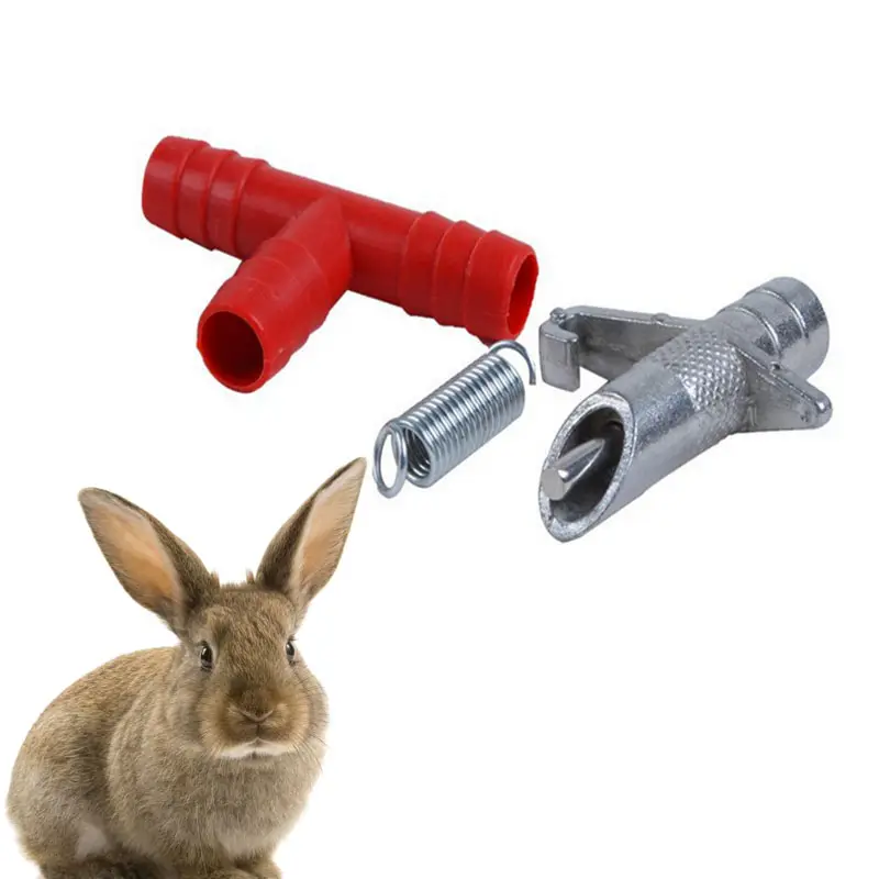Galvanized Waterer Automatic Drinkers Rabbit Nipple Drinker For sale