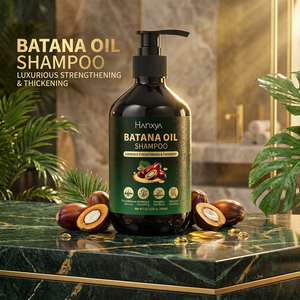 Shampoo nourrissant biologique Hanxya 300 ml en flacon pompe pour adultes - Croissance des cheveux et prévention de la perte de cheveux, soin des cheveux secs, tous types de cheveux - Product Image 5