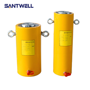 Cilindro Hidráulico de Bloqueo Automático de Alta Resistencia 50-350T, Gato de Elevación de Acción Simple para Construcción y Mantenimiento de Puentes - Product Image 1