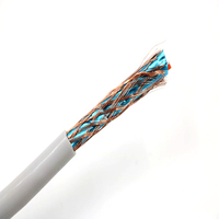 Kabel jaringan kualitas tinggi biru Stp Cat5E kawat jaringan Ugreen Cat5E kabel Lan Ethernet untuk sampel Internet