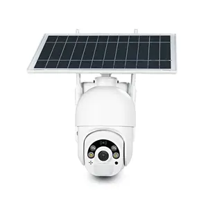 Usine Prix 2 ''Mini 6W Étanche 1080P AI Suivi Automatique Tuya Smart Solaire Alerte PTZ CCTV Caméra PST-S20-WiFi