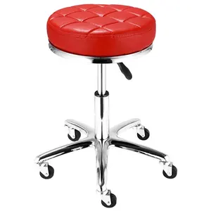 2024 Salon Bar Stool Manicure With Wheel Rotating Chair Lift Barbershop Hair Chair Factory Wholesale