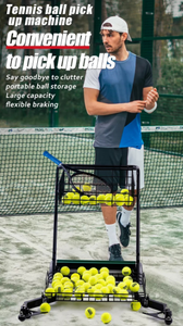 Chariot à balles de tennis portable avec ramasseur automatique RN227 - Product Image 6