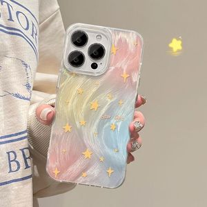 เหมาะสำหรับเคส iPhone 17 PRO MAX Tulle พร้อมดาวและโบว์เคสโทรศัพท์กันกระแทกแบบรูใหญ่ - Product Image 5