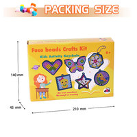 Kit de perles à fusionner Hama DIY pour panneau perforé, 5 mm, motifs Princesse, Mini Noël, Animaux, avec boîte de rangement colorée