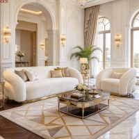 Canapé en tissu velours au design moderne et luxueux, à dossier incurvé multi-niveaux, pour la maison, le salon, l'hôtel, le bureau, le salon de coiffure, le hall d'accueil, les événements