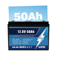 Batería de Ciclo Profundo LiFePO4 JIUYUNENG 12.8V 50Ah 100Ah 200Ah 300Ah con Bluetooth BMS, 6000 Ciclos, CE IEC62619