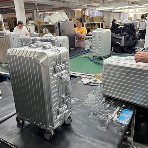 Nouvelle valise en alliage d'aluminium et de magnésium, serrure à code TSA, roues pivotantes, doublure en polyester, valises antibactériennes - Product Image 6