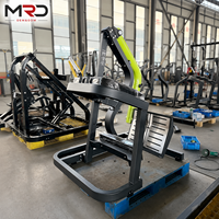 MRD Commercial Machine à exercices de fessiers à résistance, à charge par plaques, en acier de sécurité, pour la musculation des fessiers et des jambes en salle de sport