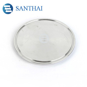 <span class=keywords><strong>Santhai</strong></span> ฝาท้ายท่อ SS316 SS304เกรดอาหารสุขาภิบาลทนทานต่อการกัดกร่อน - Product Image 2