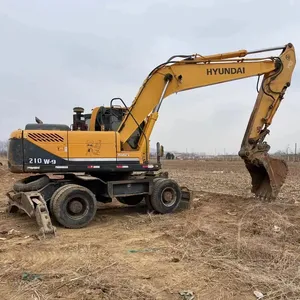 Escavatori usati originali di buona qualità R210 W-9T escavatore da 21 tonnellate escavatore per HYUNDAI